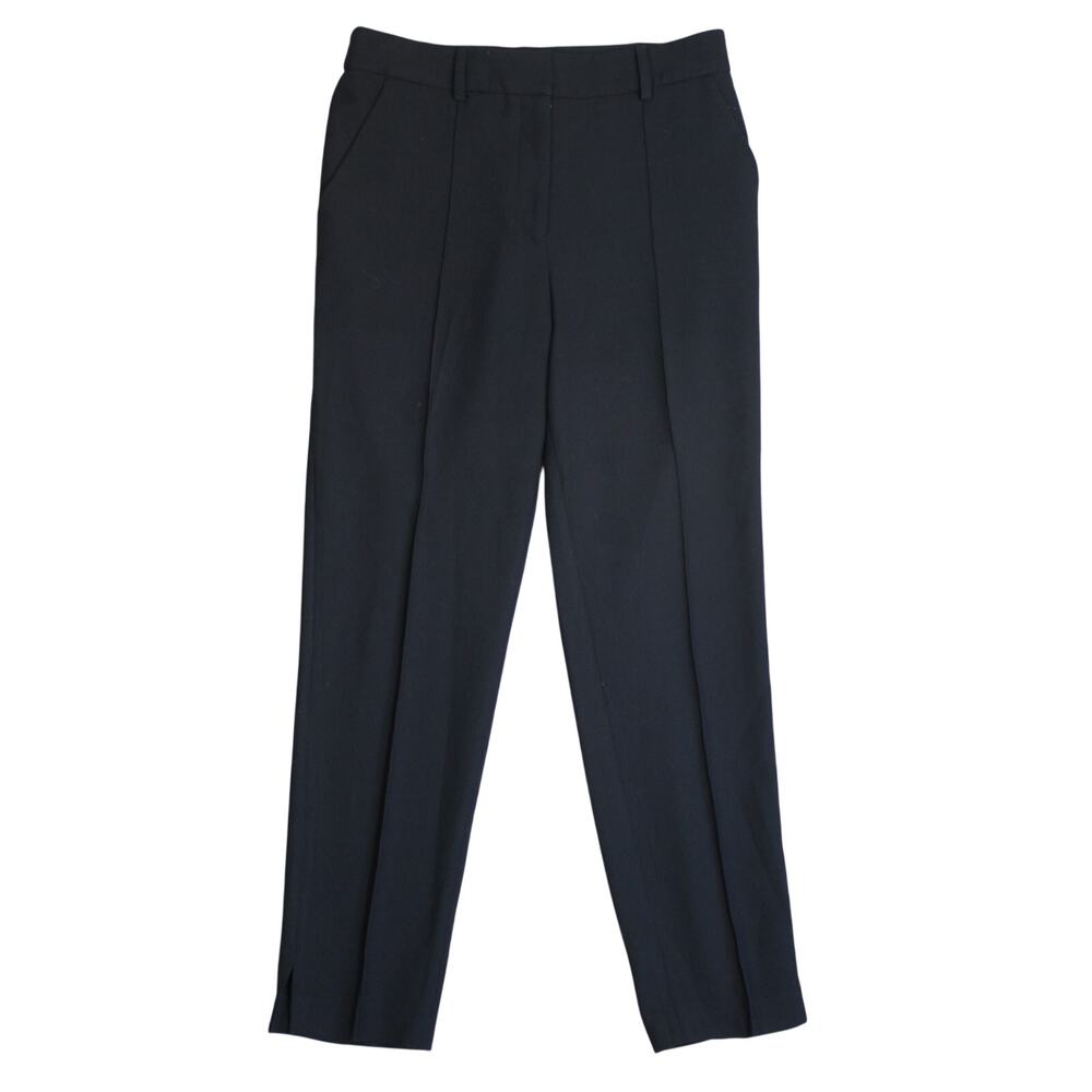 Veronica Beard Dress Pants Womens 8 Black Tailored Slim Straight Leg Ankle Suit